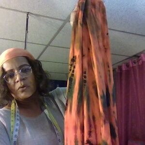 Kathamunga imports may fit size med orange fire skirt